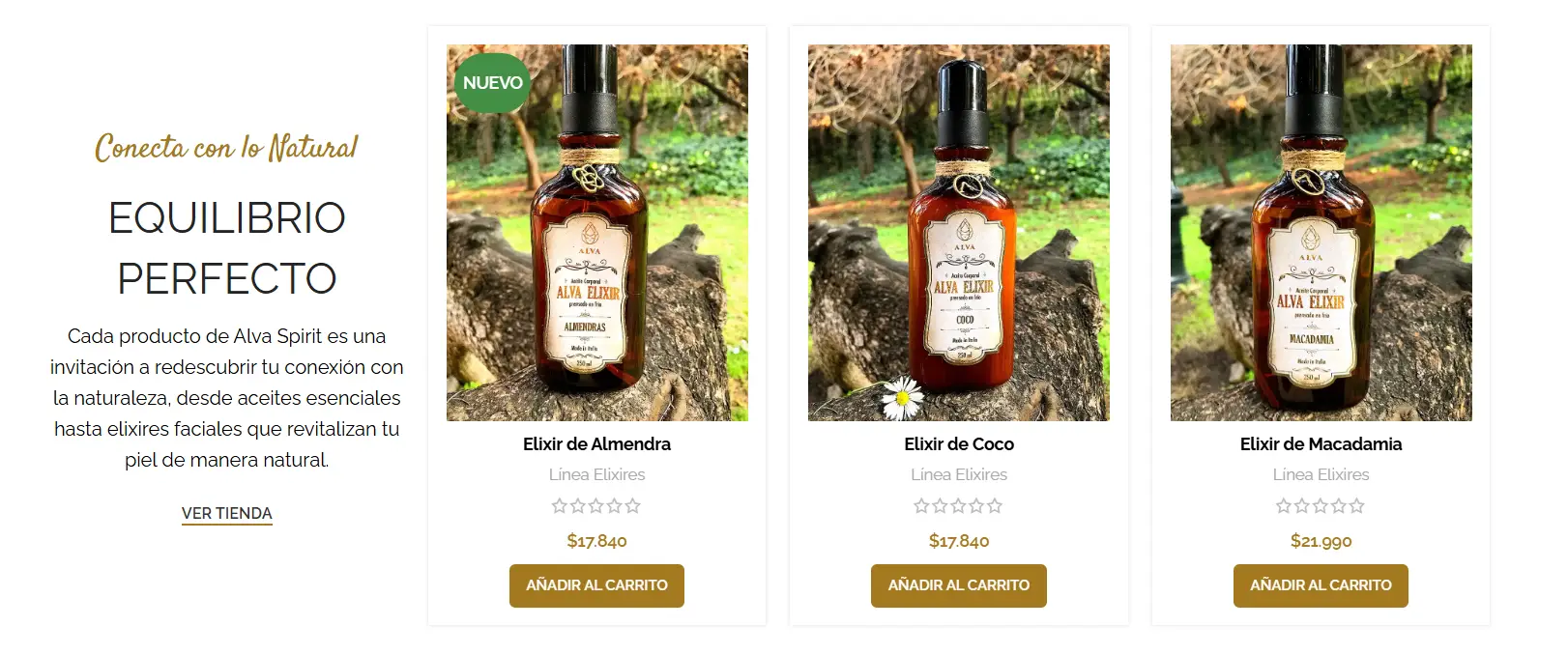 Producto Feed Alva Spirit