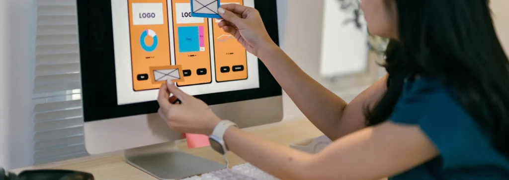 diseño web personalizado en CMS con edición de interfaz en pantalla